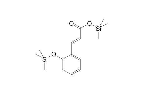 Cinnamic acid, o-(trimethylsiloxy)-, trimethylsilyl ester