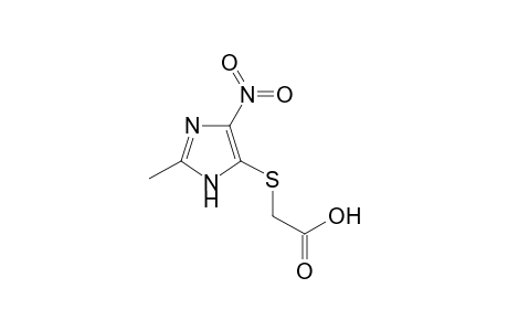 [(2-Methyl-4-nitro-1H-imidazol-5-yl)sulfanyl]acetic acid