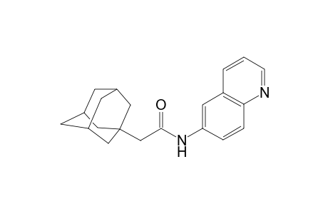 2-(1-Adamantyl)-N-(6-quinolinyl)acetamide