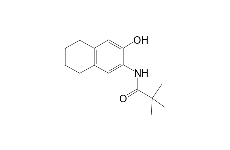 3-((Trimethylacetyl)amido)-5,6,7,8-tetrahydro-2-naphthol