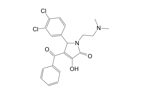 4-benzoyl-5-(3,4-dichlorophenyl)-1-[2-(dimethylamino)ethyl]-3-hydroxy-1,5-dihydro-2H-pyrrol-2-one