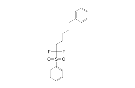 1,1-DIFLUORO-6-PHENYLHEXYL-PHENYL-SULFONE