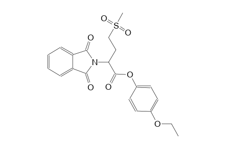 4-ethoxyphenyl 2-(1,3-dioxo-1,3-dihydro-2H-isoindol-2-yl)-4-(methylsulfonyl)butanoate