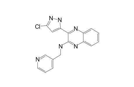 N-[3-(3-CHLORO-1H-5-PYRAZOLYL)-2-QUINOXALINYL]-N-(3-PYRIDYL)-METHYLAMINE