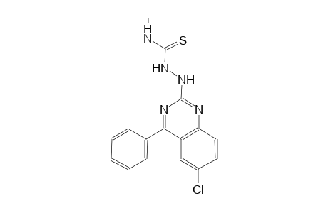 2-(6-chloro-4-phenyl-2-quinazolinyl)-N-methylhydrazinecarbothioamide