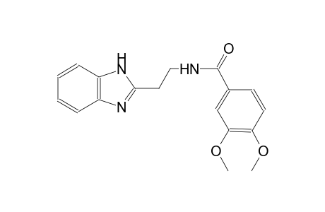 benzamide, N-[2-(1H-benzimidazol-2-yl)ethyl]-3,4-dimethoxy-