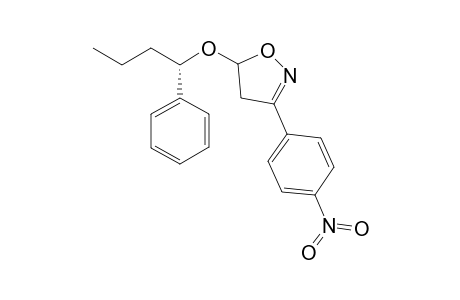 3-(4-nitrophenyl)-5-[(1S)-1-phenylbutoxy]-2-isoxazoline