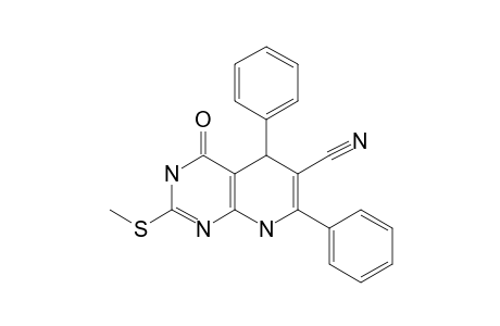 6-CYANO-2-METHYLSULFANYL-5,7-DIPHENYL-5,8-DIHYDROPYRIDO-[2,3-D]-PYRIMIDIN-4(3H)-ONE