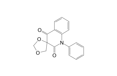 Spiro[1,3-dioxolane-4,3'(2'H)-quinoline]-2',4'(1'H)-dione, 1'-phenyl-