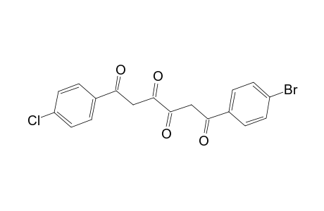 1,3,4,6-Hexanetetrone, 1-(4-bromophenyl)-6-(4-chlorophenyl)-