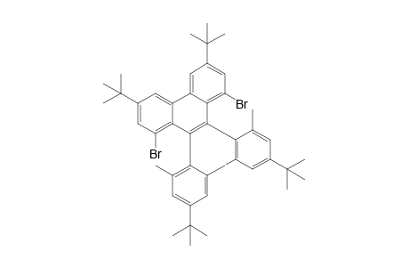 1,8-Dibromo-3,6-bis(t-butyl)-9,10-bis[2',6'-dimethyl-4'-(t-butyl)phenyl]-phenanthrene