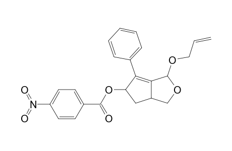 8-Allyloxy-2-phenyl-7-oxabicyclo[3.3.0]oct-1-en-3-yl p-Nitrobenzoate