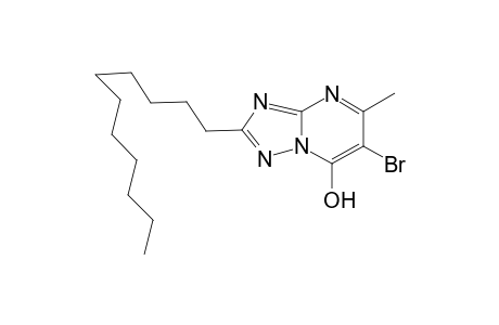 [1,2,4]triazolo[1,5-a]pyrimidin-7-ol, 6-bromo-5-methyl-2-undecyl-