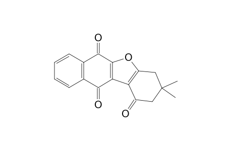 3,3-Dimethyl-1,2,3,4-tetrahydrobenzo[b]naphtho[2,3-d]furan-1,6,11-trione