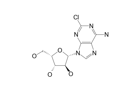(2S,3S,4S,5S)-2-(6-amino-2-chloro-purin-9-yl)-5-methylol-tetrahydrofuran-3,4-diol