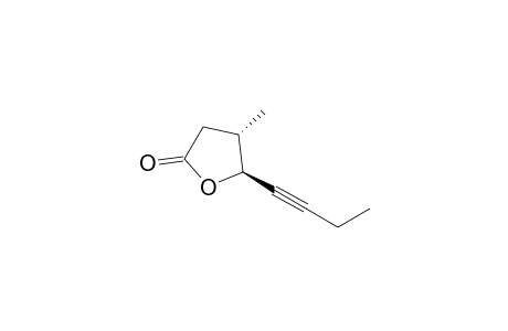 (4S,5S)-(+)-5-(But-1-ynyl)-4-methyl-4,5-dihydro-2(3H)-furanone