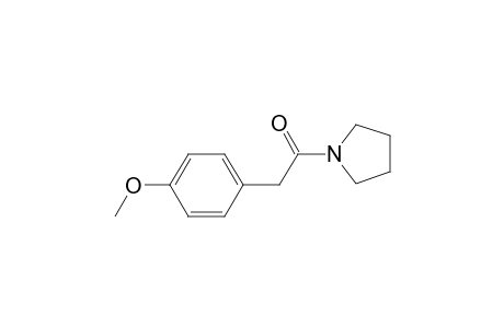 2-(4-Methoxyphenyl)-1-(1-pyrrolidinyl)ethanone