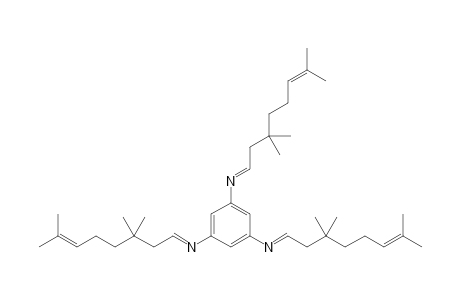 N,N',N"-tris(3',3',7'-Trimethyl-6'-octenylidene)-1,3,5-triaminobenzene
