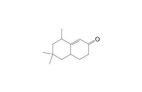 2(3H)-Naphthalenone, 4,4a,5,6,7,8-hexahydro-6,6,8-trimethyl-