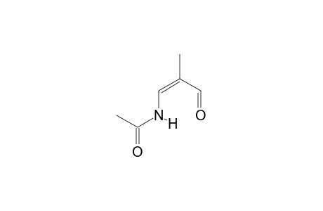 N-[(Z)-3-keto-2-methyl-prop-1-enyl]acetamide