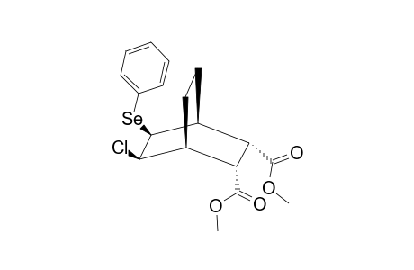 Dimethyl-(2sr, 3RS,5sr,6RS)-2-phenylseleno-3-chlor-bicyclo-[2.2.2]-octan-5,6-dicarboxylate