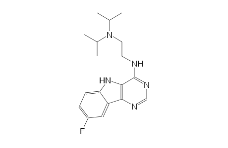 N~1~-(8-fluoro-5H-pyrimido[5,4-b]indol-4-yl)-N~2~,N~2~-diisopropyl-1,2-ethanediamine