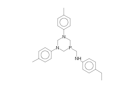 5-(4-Ethylanilinomethyl)-1,3-di-p-tolylperhydro-1,3,5-diazaphosphorine