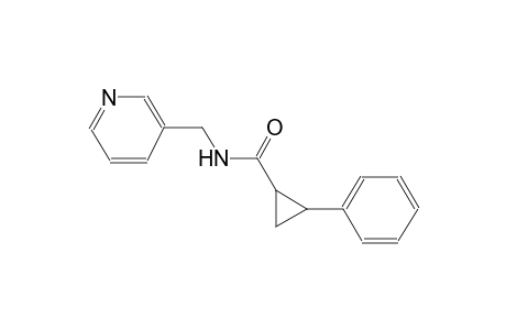2-phenyl-N-(3-pyridinylmethyl)cyclopropanecarboxamide