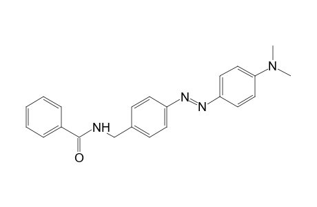 N-{p-{[p-(dimethylamino)phenyl]azo}benzyl}benzamide