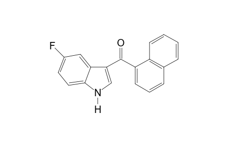 5-Fluoro-3-(1-naphthoyl)-1H-indole