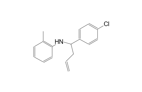 N-[1-(4-chlorophenyl)-3-butenyl]-2-methylaniline