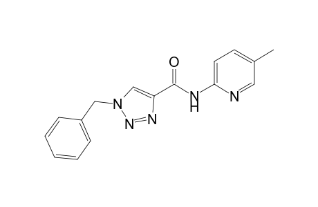 1-Benzyl-N-(5-methylpyridin-2-yl)-1H-1,2,3-triazole-4-carboxamide