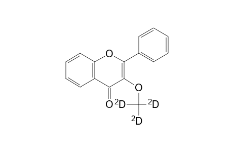 4H-1-Benzopyran-4-one, 3-(methoxy-D3)-2-phenyl-