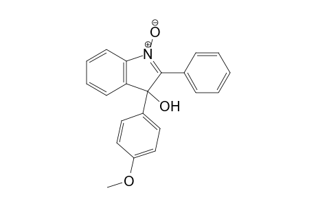 3-Hydroxy-3-(p-methoxyphenyl)-2-phenyl-3H-indole N-oxide