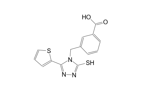 benzoic acid, 3-[[3-mercapto-5-(2-thienyl)-4H-1,2,4-triazol-4-yl]methyl]-