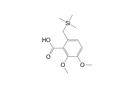 5,6-Dimethoxy-2-((trimethylsilyl)methyl)benzoic Acid