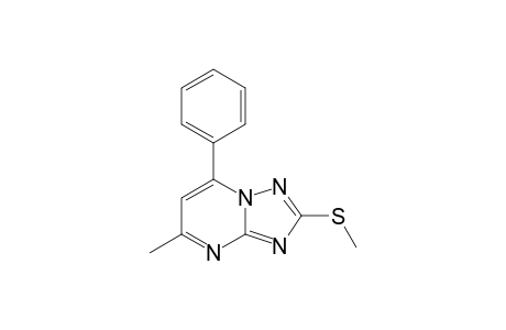 7-METHYL-2-METHYLTHIO-5-PHENYL-1,2,4-TRIAZOLO-[1.5-A]-PYRIMIDINE