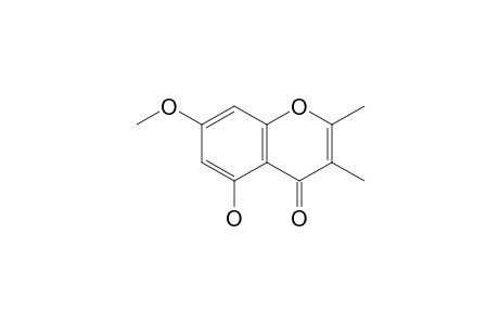 5-hydroxy-7-methoxy-2,3-dimethyl-chromone