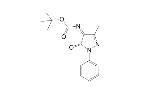 (Z)-tert-Butyl(3-methyl-5-oxo-1-phenyl-1H-pyrazol-4(5H)-ylidene)carbamate