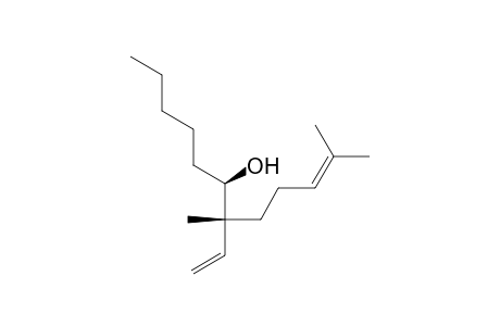 (6R,7R)-7,11-dimethyl-7-vinyl-dodec-10-en-6-ol