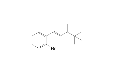 1-Bromanyl-2-[(E)-3,4,4-trimethylpent-1-enyl]benzene
