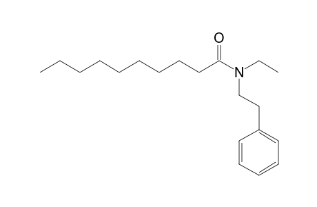 Decanamide, N-(2-phenylethyl)-N-ethyl-