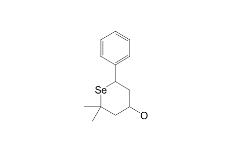 2,2-Dimethyl-6-phenyl-4-selenanol