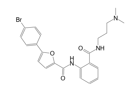 2-furancarboxamide, 5-(4-bromophenyl)-N-[2-[[[3-(dimethylamino)propyl]amino]carbonyl]phenyl]-