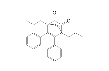 5,6-Diphenyl-1,4-dipropyl-bicyclo[2.2.2]octa-5,7-diene-2,3-dione