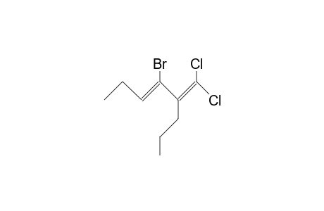 3-Bromo-1,1-dichloro-2-propyl-hexa-1,3-diene