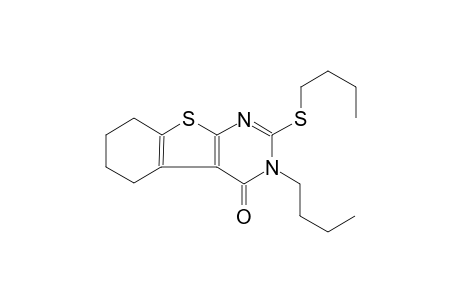 benzo[4,5]thieno[2,3-d]pyrimidin-4(3H)-one, 3-butyl-2-(butylthio)-5,6,7,8-tetrahydro-