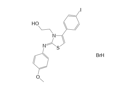 3-thiazoleethanol, 2,3-dihydro-4-(4-iodophenyl)-2-[(4-methoxyphenyl)imino]-, monohydrobromide