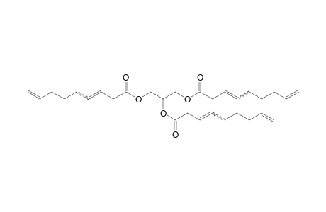 Propane-1,2,3-triyl tris(nona-3,8-dienoate)