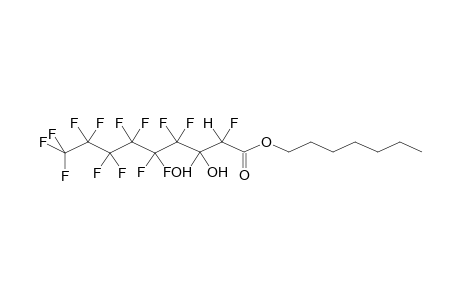 HEPTYL 2-HYDRO-3-OXOPERFLUORONONANOATE, HYDRATE
